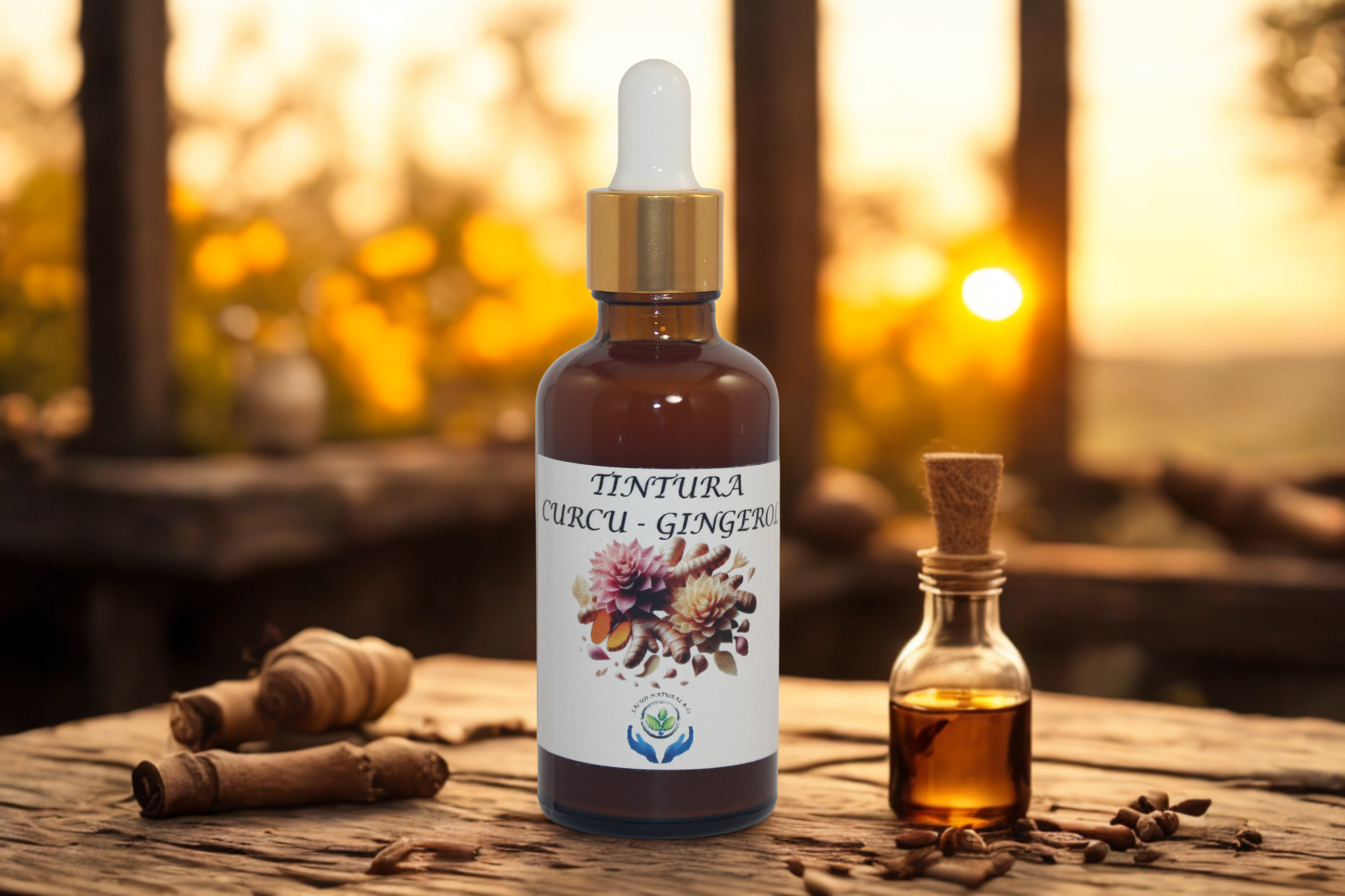 Extracto Neuro-Protector Cúrcuma MCT - Salud Naturalis